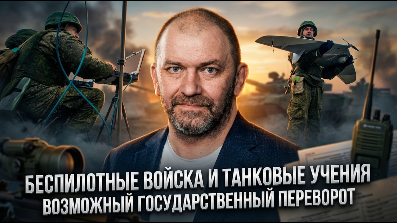 Александр Казаков | Беспилотные войска и танковые учения. Возможный государственный переворот