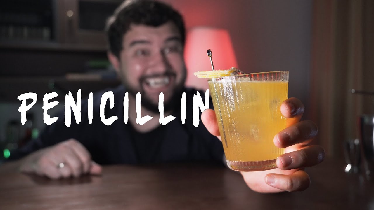 PENICILLIN | ПЕНИЦИЛЛИН | Коктейль с имбирём и скотчем - YouTube