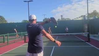 Pickleball Poinsettia 9/3/23 Cole + Drake vs John H + Kyle S