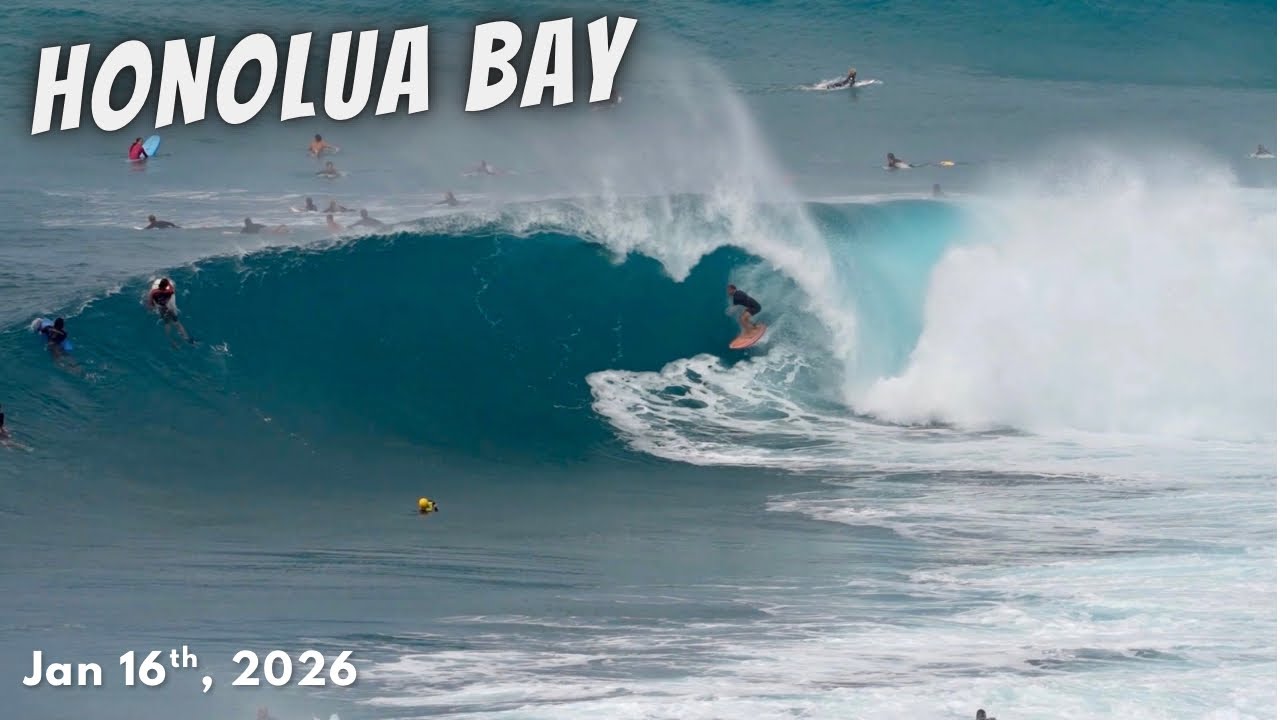 HONOLUA BAY 🌊 WINDY BARRELS!!🙌🏼