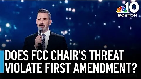 Analysis | FCC chair's threats over Kimmel's comments spark First Amendment questions