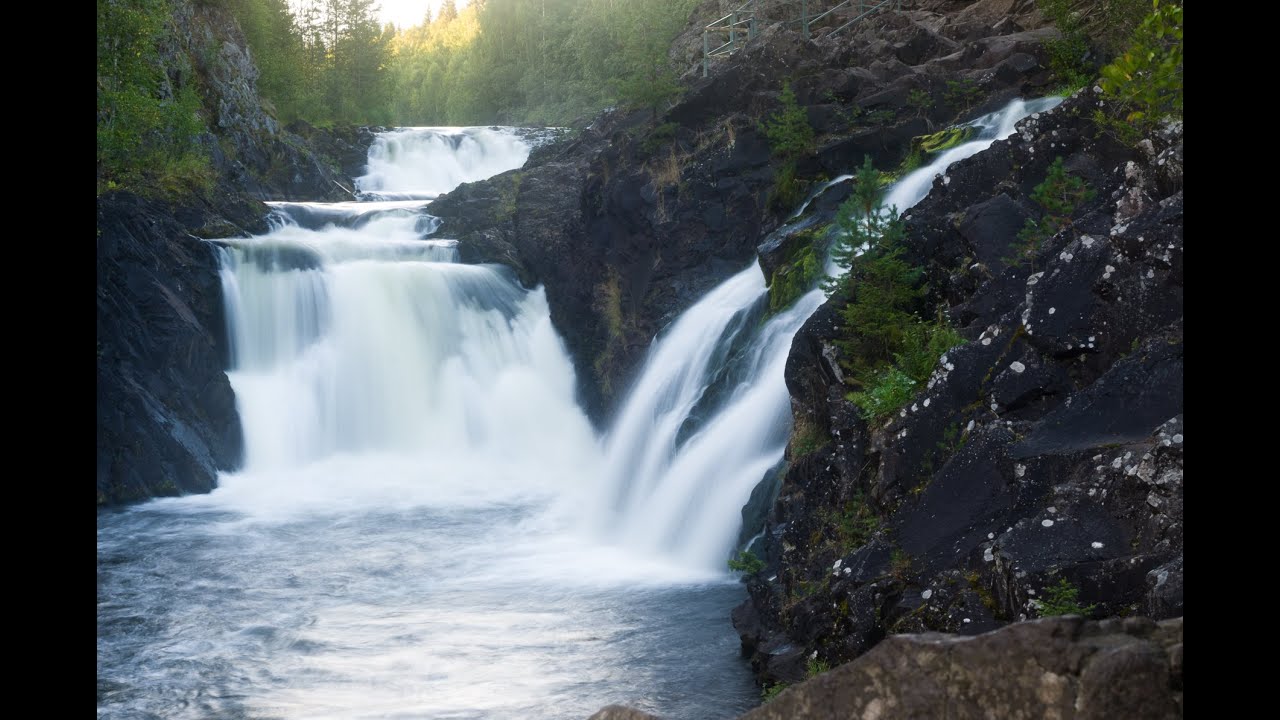 Водопад на реке лавна мурманск фото