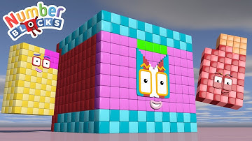 Numberblocks CUBE Puzzle 12x11x12 Biggest Numberblocks 1584