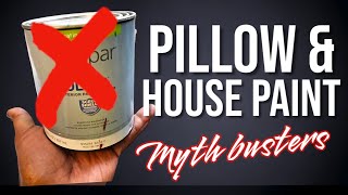 Debunking MYTHS  Make Your Own Pillow Paint!! DRIP TEST