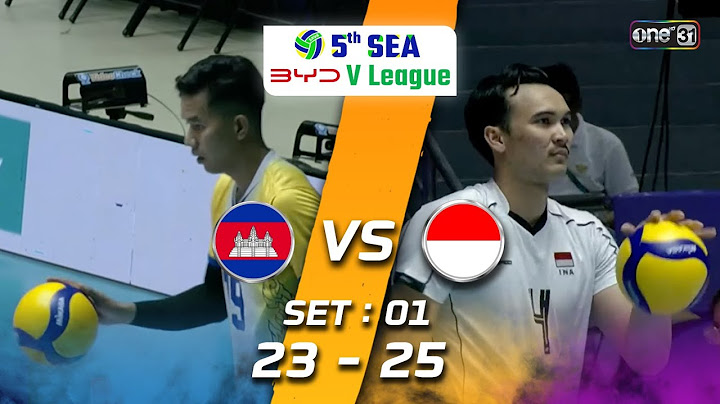 Cambodia 🇰🇭 vs Indonesia 🇮🇩 | Highlight (SET 1) | 11 ก.ค. 68 | SEA V.League