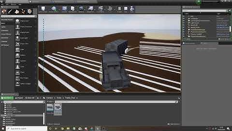 Working Trailer Test (UE4 Test Video)