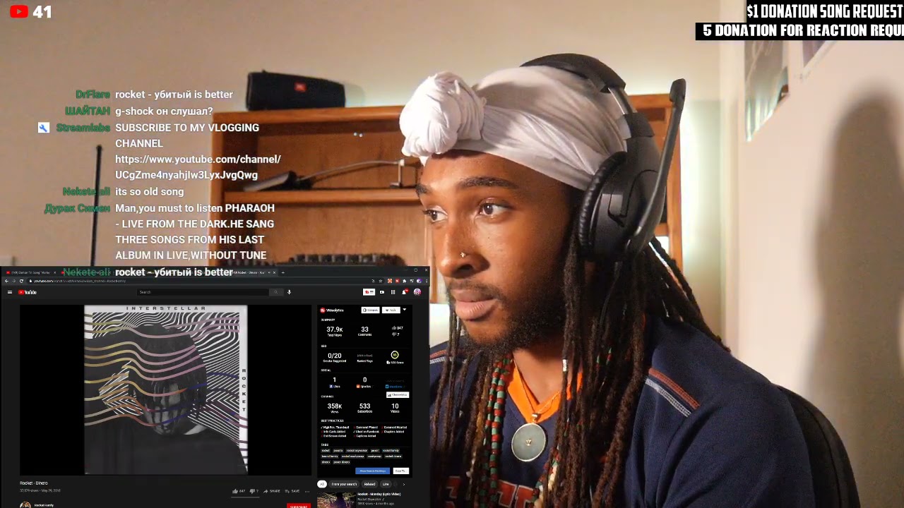 Rapper HTXV Reacts to Rocket - Dinero