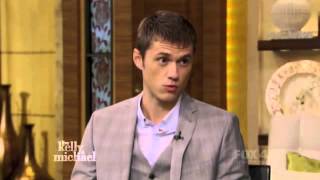 Live! with Kelly and Michael - Aaron Tveit (Full Interview)