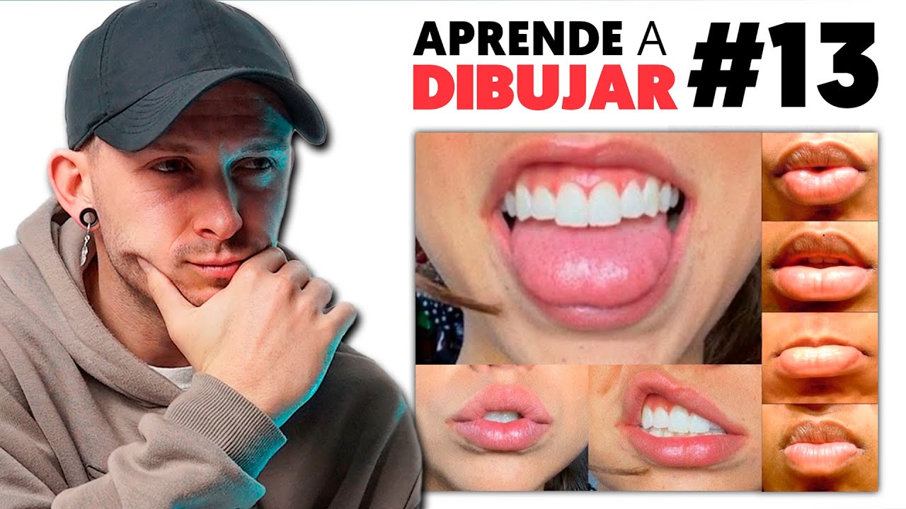 ¿Cómo DIBUJAR LA BOCA? (muy fácil)