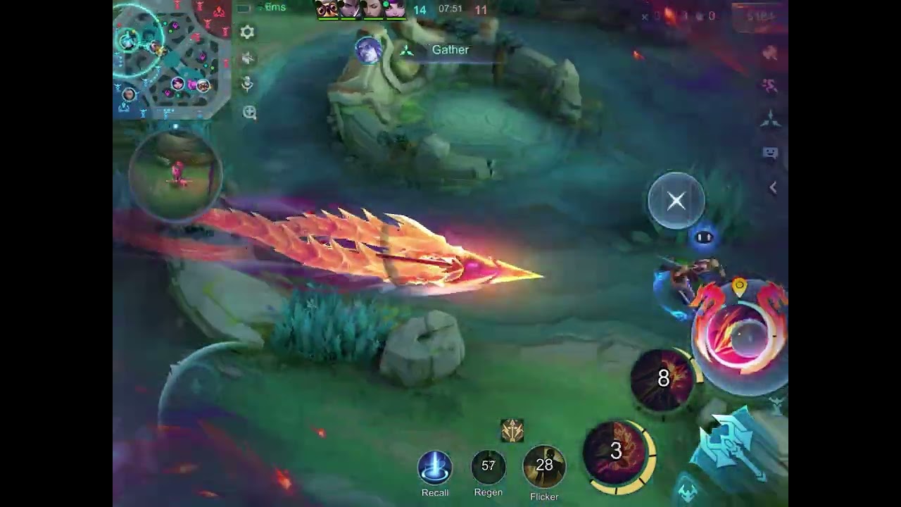 Kawawa e HAHAHA #mobilelegends