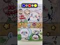 3色だけで ちいかわ 塗り絵! #chiikawa #モモンガ #teto #重音テト #colormixing #howto