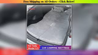 Best Car Camping Mattress For Tesla Model Y Model 3 High Density MDI Sponge Bed Removable Pad Hardw