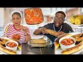 Mukbang | Nigeria Food | PLANTAIN &amp; PEPPER STEW MUKBANG #WITHUS
