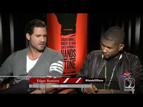 Usher Raymond and  Edgar Ramirez interview from Hands of Stone