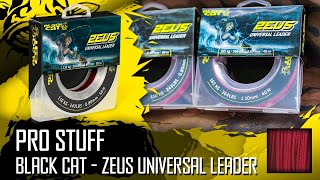 Black Cat Zeus Universal Lead 0.80 mm 110 kg 50 meters Red