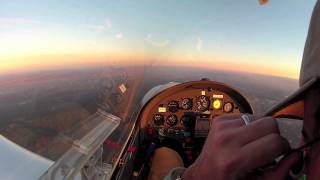 Glider Flight in Atmospheric Wave 2012-01-07