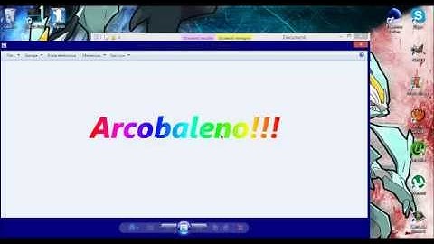 Tutorial Grafico - Come fare una scritta arcobaleno con Gimp | By Celeste