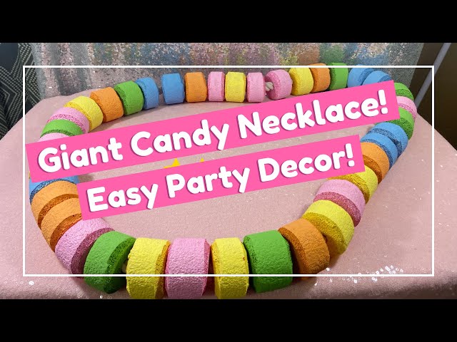 Valentine's Day: Cereal 'Candy' Necklaces - Pepper Design Blog