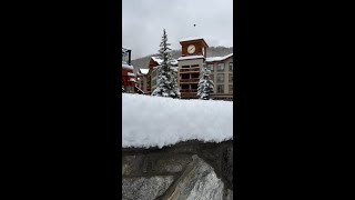 October Snow in Solitude Village