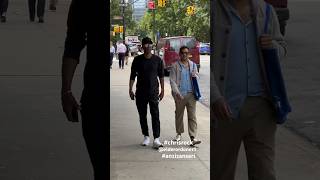 Chris Rock and Aziz Ansari walking inTriBeCa New York  few minutes ago,keep 👀 if you around TriBeCa