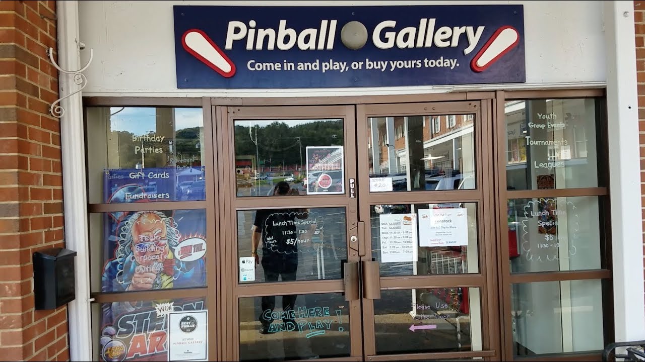 Pinball Gallery Malvern PA walkthrough tour YouTube