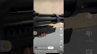 M134 Minigun from predator/Terminator #minigun #airsoft #terminator #predator #cod #warzone #mw