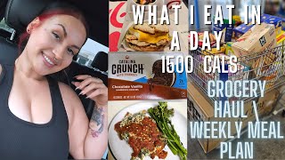 What i Eat In A Day | Calorie Deficit | Grocery Haul Weekly Meal Plan