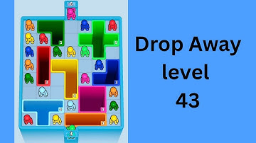 Drop Away level 43 very hard level Walkthrough Solution 