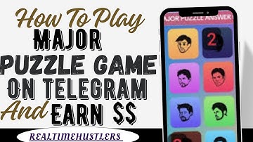 How to Play Major Puzzle Game on Telegram | Complete Beginner’s Guide