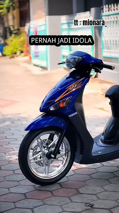 modif mio sporty biru ganteng #restorasimio #maticyamaha #miostylish