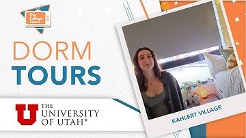 Dorm Tours - The University of Utah - Kahlert Village