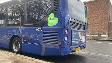2019 Alexander Dennis Enviro 200 MMC - Engine Startup & Departing (2020)