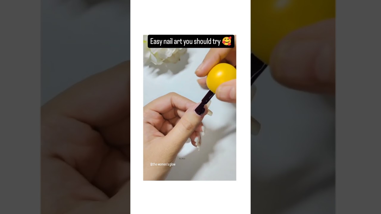 easy nail art you should try 🥰