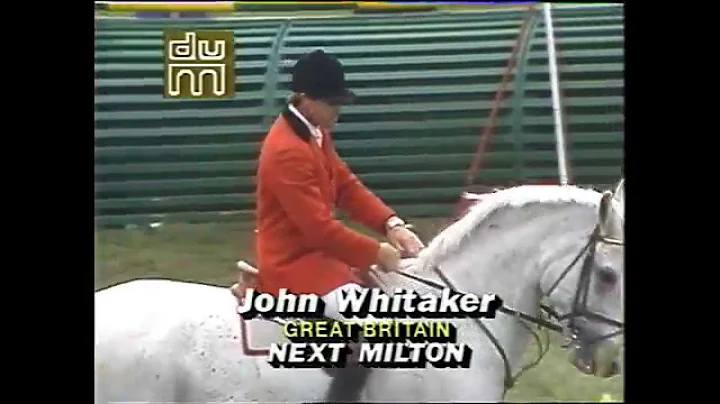 Spruce Meadows Moment - John Whitaker & Milton 1986