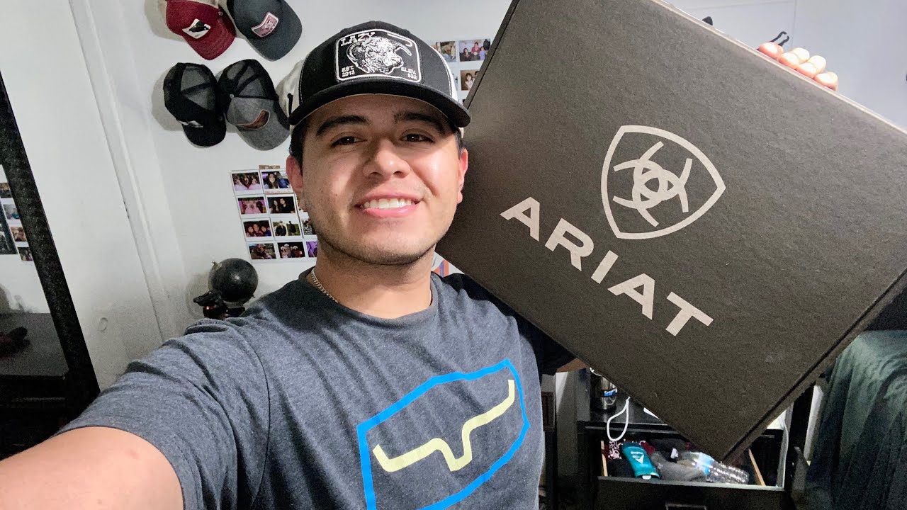 UNBOXING*NEW Ariat EXOTICS (CAIMAN) - YouTube