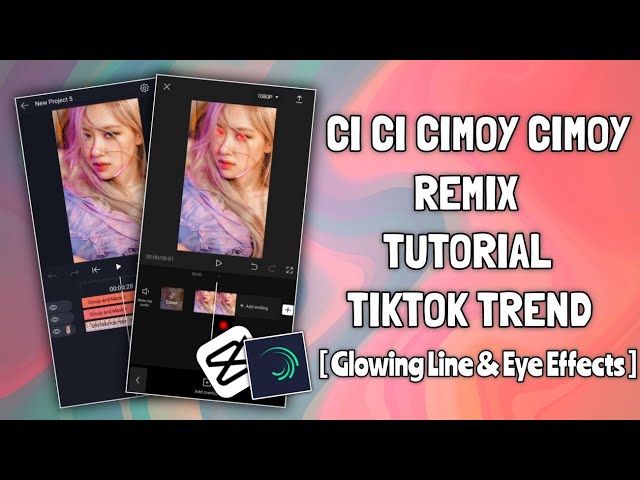 CI CI CIMOY CIMOY REMIX TUTORIAL TIKTOK TREND | CAPCUT TUTORIAL | Asilo Jerome class=