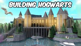 BUILDING HOGWARTS IN BLOXBURG part 1