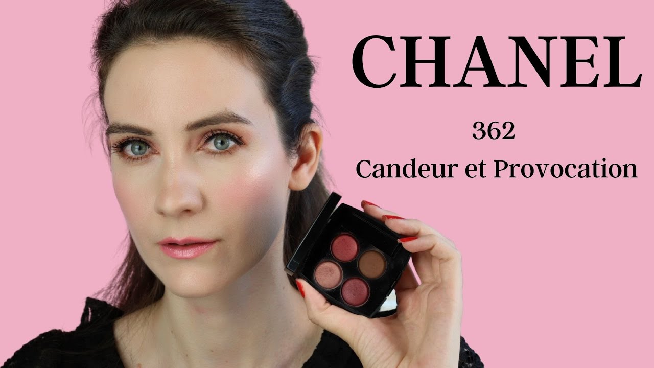 CHANEL Beauty Talk | Candeur et Provocation 362 palette look - YouTube