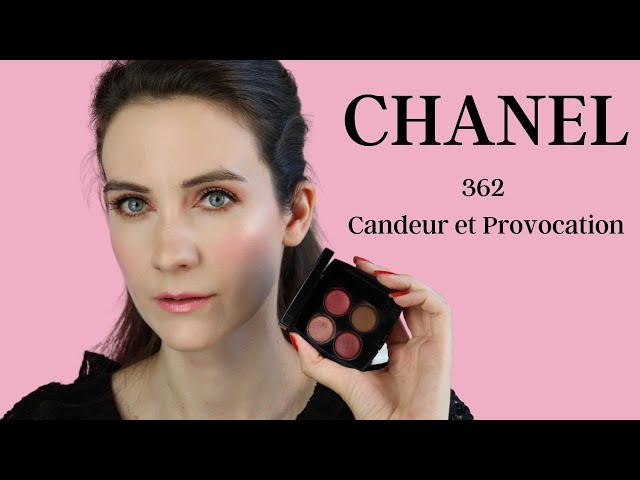 Chanel Les 4 Ombres 362 Candeur et Provocation Swatches 