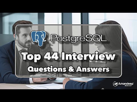 Top 44 PostgreSQL Interview Questions & Answers | PostgreSQL MCQ 🚀 | PostgreSQL Online Test | Exam