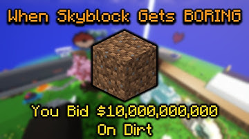 When Skyblock Gets BORING (Hypixel Skyblock)