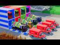 TRANSPORTING BUS, POLICE CARS, DUMP TRUCK, BOX TRUCK, FIRE TRUCK WITH SCANIA TRUCK - FS22 #108