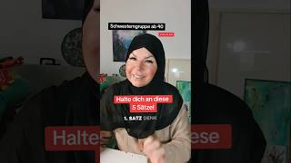 Diese 5 Sätze Bringen Dich Weiter