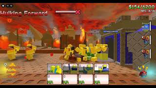 3 Star Hulking Forward With Only Using Quad Squat - The Great Robloxia War