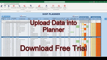 S&OP - How to Upload Data Into Sales Inventory Production Planner