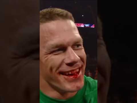 جون سينا ضرب ليزنر كف الصدمة بالنهاية