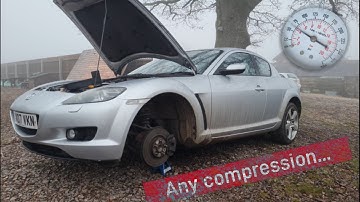 Mazda rx8 231 gets a full service and compression test