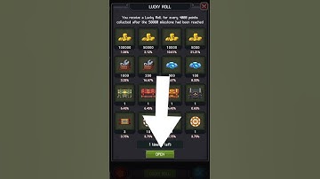 open Special Event Lucky Roll