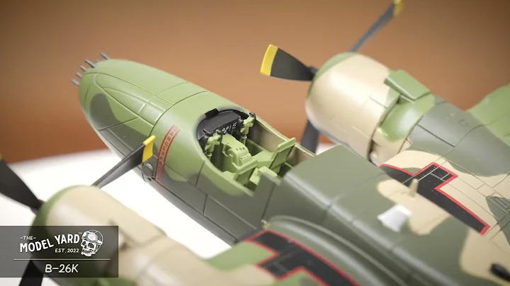 The B-26K Counter Invader Die-Cast Model