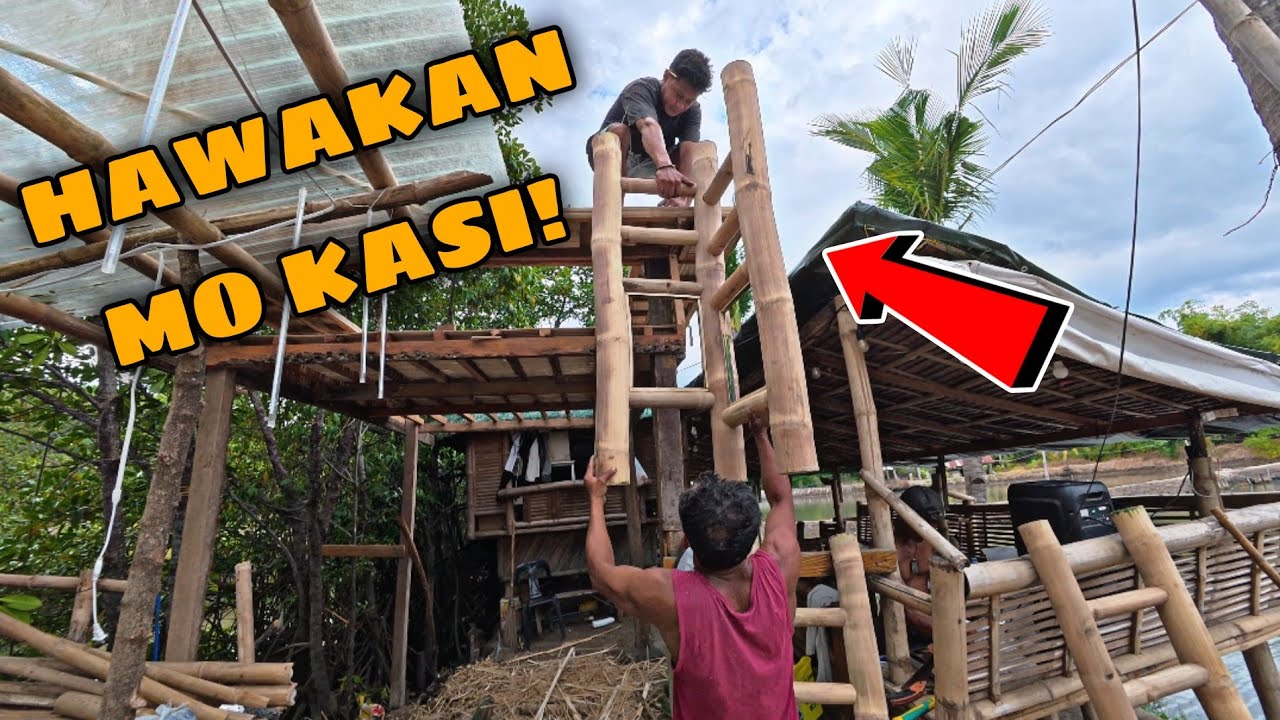 PART 13 - ITINAYO NA ANG MGA DINGDING NG KUBO! 🤨